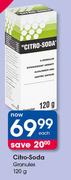 Citro-Soda Granules-120g Each