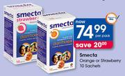 Smecta Orange Or Strawberry-10 Sachets Per Pack