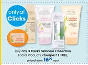 Clicks Skincare Collection Facial Products-Each