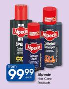 Alpecin Hair Care Products-Each