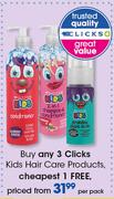 Clicks Kids Hair Care Products-Each