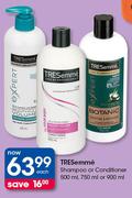 TRESemme Shampoo Or Conditioner 500ml, 7502ml Or 900ml-Each