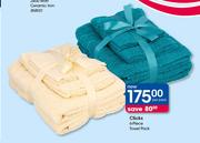 Clicks 6 Piece Towel Pack-Per Pack