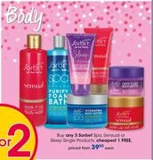 Sorbet Spa, Sensual Or Sleep Single Products-Each