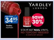 Yardley Nail Polish-Each