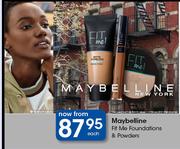 Maybelline Fit Me Foundations & Powders-Each