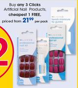 Clicks Artificial Nail Products-Per Pack
