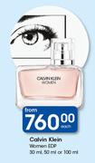 Calvin Klein Women EDP-30ml, 50ml Or 100ml Each
