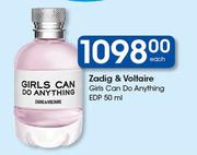Zadig & Voltaire Girls Can Do Anything EDP-50ml Each