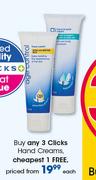 Clicks Hand Creams-Each