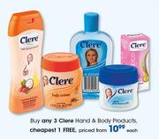 Clere Hand & Body Products-Each