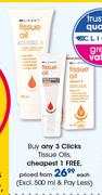 Clicks Tissue Oils(Excl. 500ml & Pay Less)-Each