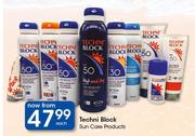Techni Block Sun Care Products-Each