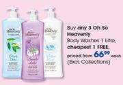 Oh So Heavenly Body Washes(Excl. Collections)-1Litre Each