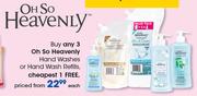 Oh So Heavenly Hand Washes Or Hand Wash Refills-Each