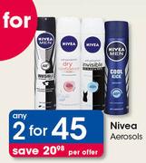 Nivea Aerosols-2xPer Offer