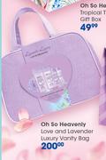 Oh So Heavenly Love & Lavender Luxury Vanity Bag