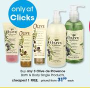 Olive De Provence Bath & Body Single Products-Each