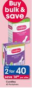Comfitex 40 Pantyliners-For 2