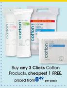 Clicks Cotton Products-Each