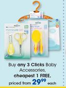 Clicks Baby Accessories-Each