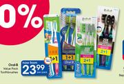 Oral-B Value Pack Toothbrushes-Per Pack