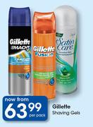 Gillette Shaving Gels-Each