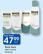 Rock Face Men's Facial Products-Each