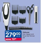 Safeway Hair Clipper & Nose Hair Trimmer Set-Per Set
