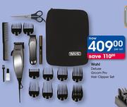 Wahl Deluxe Groom Pro Hair Clipper Set-Per Set