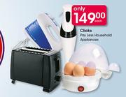 Clicks Pay Less Household Appliances-Each