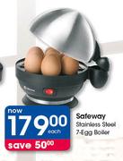 Safeway Stainless Steel 7 Egg Boiler-Each