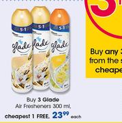 Glade Air Fresheners-300ml Each