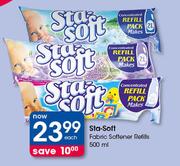 Sta Soft Fabric Softener Refills-500ml Each