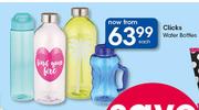 Clicks Water Bottles-Each