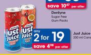 Just Juice Cans-2 x 330ml   