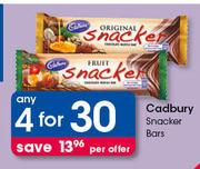 Cadbury Snacker Bars-For 4   