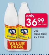 Jik Value Pack-2 x 1Ltr   
