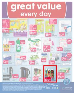 Clicks : Great Family Savings (23 Jan - 4 Feb 2019), page 48