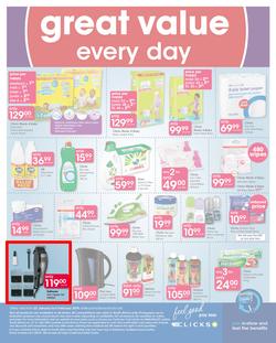 Clicks : Great Family Savings (23 Jan - 4 Feb 2019), page 48