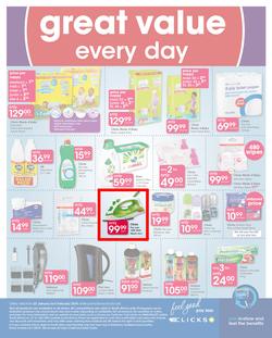 Clicks : Great Family Savings (23 Jan - 4 Feb 2019), page 48