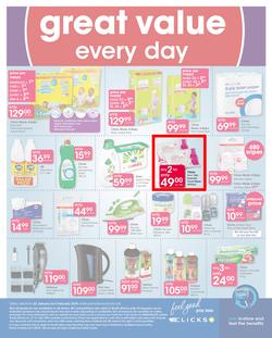 Clicks : Great Family Savings (23 Jan - 4 Feb 2019), page 48