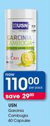USN Garcinia Cambogia-60 Capsules Per Pack