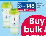 Clicks Shaker With Cup-Foe 2
