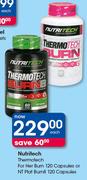 Nutritech Thermotech For Her Burn 120 Capsules Or NT Plat Burn8 120 Capsules-Each