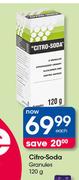 Citro-Soda Granules-120g Each