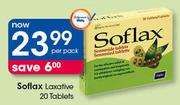 Soflax Laxative-20 Tablets Per Pack