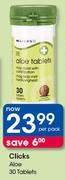 Clicks Aloe-30 Tablets Per Pack