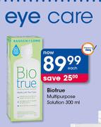 Biotrue Multipurpose Solution-300ml Each