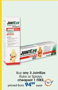 JointEze Rubs Or Sprays-Each